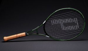 Graphite tennis racket